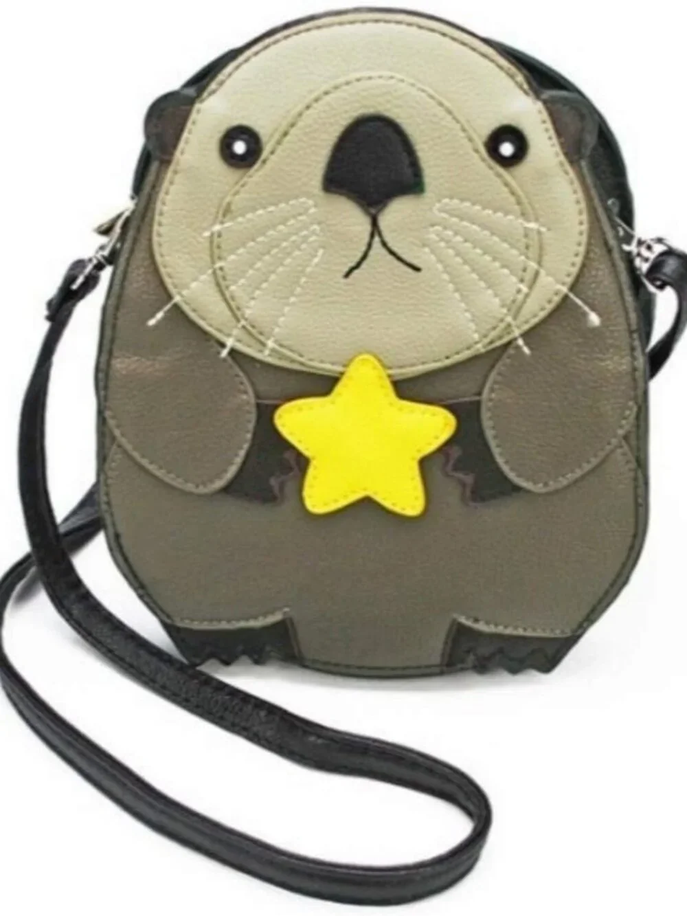 Adorable Baby Beaver Crossbody Bag with Star Design | Cute & Functional Shoulder